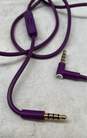 Beats By Dr. Dre Purple Built-In Microphone Ear-Cup Over The Ear Headphones image number 6
