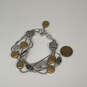 Designer Brighton Two-Tone Mediterranean Snake Chain Bracelet With Box image number 3