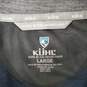 KUHL MN's Blue & Gray Tone Half Zip Cardigan Pullover Size L image number 3