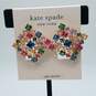 Kate Spade New York Rainbow Gemstone Square Ladies clip-on Earrings NWT image number 2