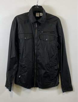 Armani Exchange Black Jacket - Size Small