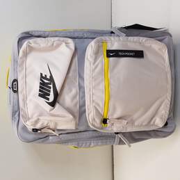 Nike Grey/White/Yellow Backpack