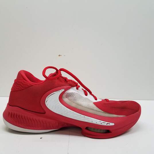 Nike Zoom Freak 4 TB University Red, White Sneakers DO9679-600 Size 9 image number 1