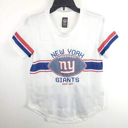 NFL Women White NY Giants Jersey S