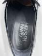 Authentic Vtg Gianni Versace Black Square-Toe Loafers M 7 image number 8