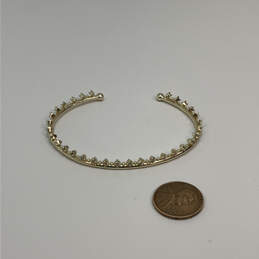 Designer Kendra Scott Gold-Tone Crown Codi Pinch Fashionable Cuff Bracelet alternative image