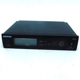 Shure Brand SLX4 G4 Model 470-494 MHz Black Wireless Microphone Receiver