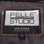 Pelle Studio Brown Leather Bomber Jacket Men's Size L image number 4