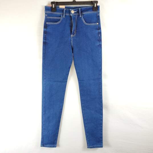 Zoy Zolo Yo Women Blue Skinny Jeans Sz 9 NWT image number 1
