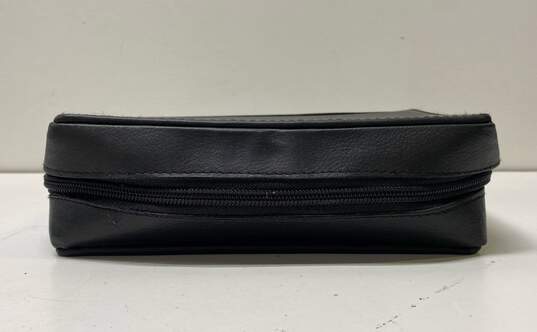 MDS Black Leather Brevery Cover Zip Case image number 3