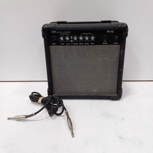 Black LTD M-15 Guitar Amplifier image number 1