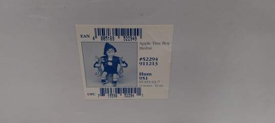 Danbury Mint M.J. Hammill Apple Tree Boy Figurine w/Box image number 2