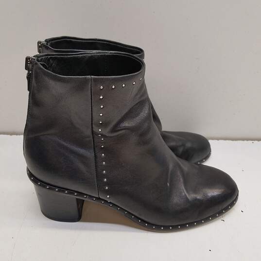 Rag & Bone Leather Willow Studded Boots Black 7.5 image number 6