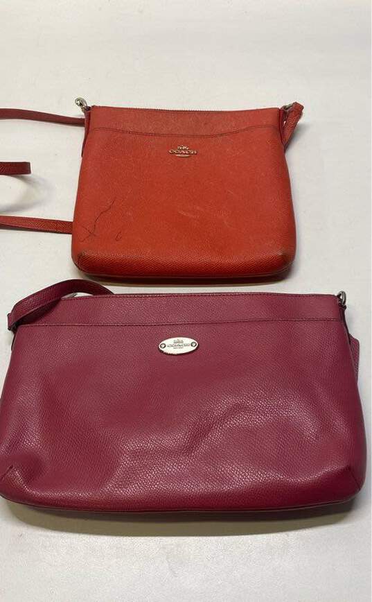 Coach Assorted Lot of 2 Leather Bags image number 1