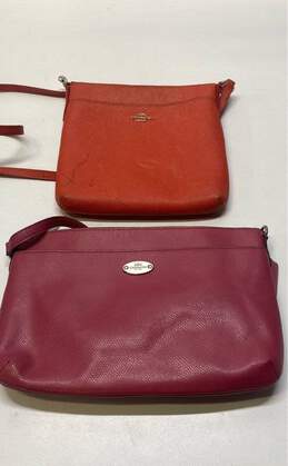 Coach Assorted Lot of 2 Leather Bags