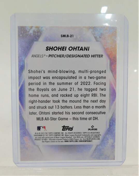 2023 Shohei Ohtani Topps Stars of MLB Angels Dodgers image number 2
