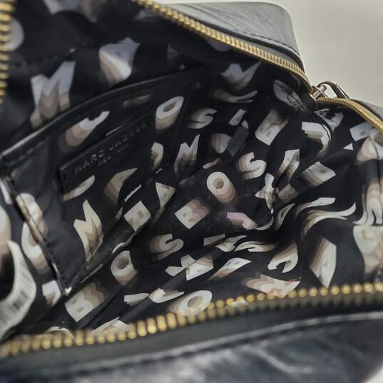 Marc Jacobs Flash Black Leather Crossbody Bag w/COA image number 7