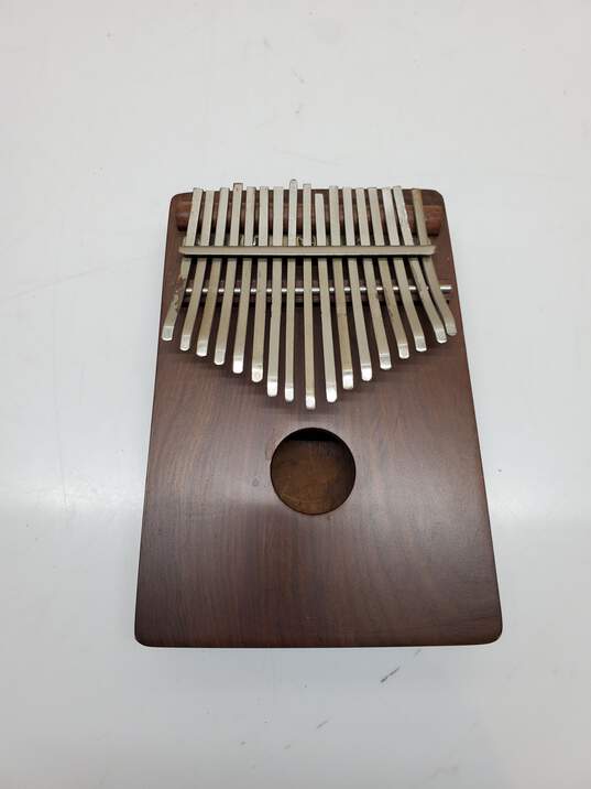 Kalimba Wooden 17 Key Thumb Piano Instrument image number 1