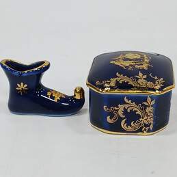 Limoges Trinket Box and Miniature Boot alternative image