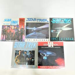 Sealed Vintage Star Trek Calendars 1989 Through 1990s alternative image