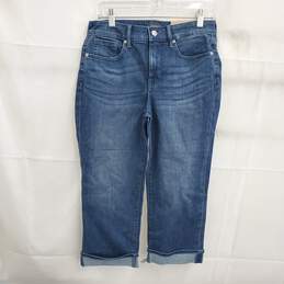 NYDJ Marilyn Straight Crop Blue Jeans Women's Size 8 - NWT