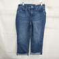NYDJ Marilyn Straight Crop Blue Jeans Women's Size 8 - NWT image number 1