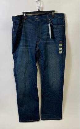 Levi's 514 Straight Blue Jeans - Size 40x30 alternative image