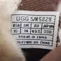 Ugg Chestnut Suede Shearling Fur Chelsea Boots Men's Size 15 image number 3