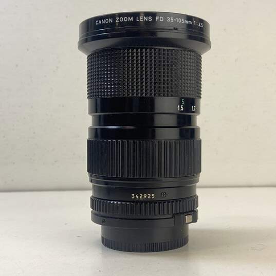 Canon FD 35-105mm 1:3.5 Zoom Camera Lens image number 5