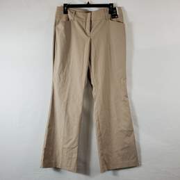 7th Avenue Women Stripe Khaki Pants Sz 10P NWT