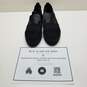 AUTHENTICATED Balenciaga Black Leather and Knit Sneakers Mens Size 46 image number 1