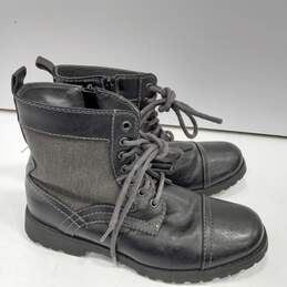 Varese Durang Combat Style Lace-Up Boots Size 8 alternative image