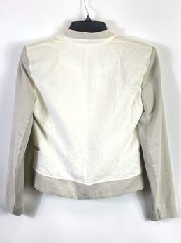 Helmut Lang Women White Blazer Sz 2 alternative image