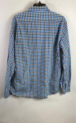 Rodd & Gunn Men Blue Plaid Button Up Shirt XL alternative image