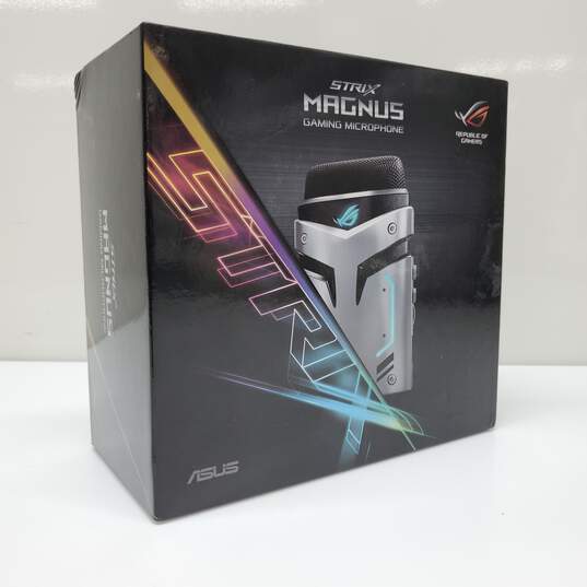 ASUS ROG Strix Magnus USB RGB Gaming Microphone ENC Mic For PC Computer UNTESTED image number 4