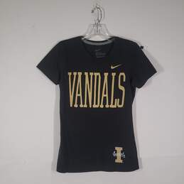 Womens Idaho Vandals NCAA Slim Fit Short Sleeve Pullover T-Shirt Size Medium