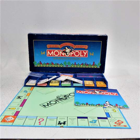 Monopoly Deluxe Anniversary Edition - 1984. image number 1