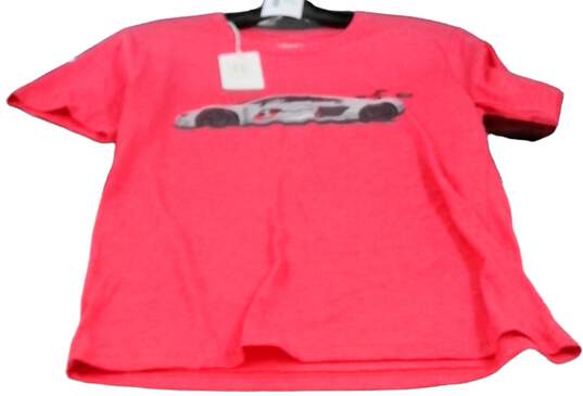 NWT Unbranded Mens Pink Short Sleeve Crew Neck Pullover T Shirt Size Small image number 4