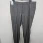 Grey Straight FIt Premium Dress Pants image number 1