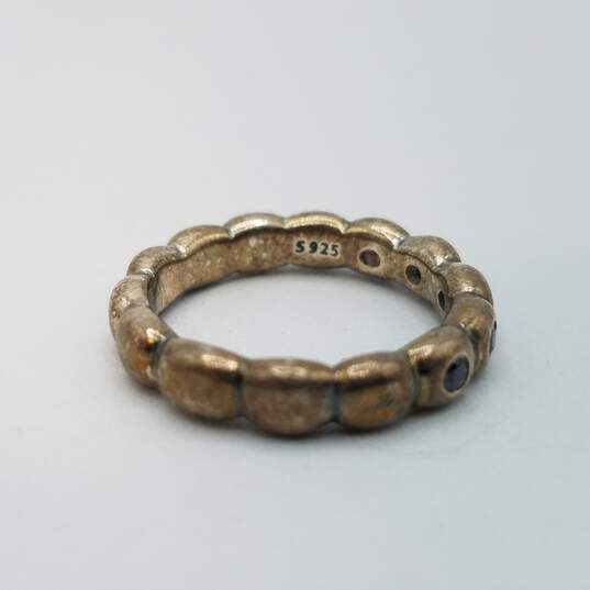Sterling Silver Mult-Gemstone Ring Bundle 3pcs image number 10