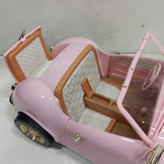 Our Generation Pink In the Drivers Seat Retro Cruiser for 18in Dolls image number 6