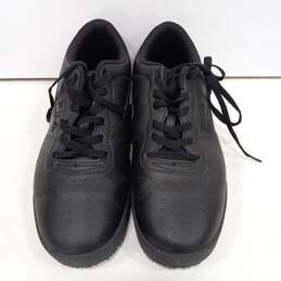 Fila Men's Vulc 13 Black Leather Sneakers Size 10