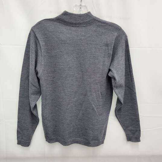 Pendleton Petites WM's 100% Pure Wool Gray Crewneck Sweater Size SM image number 1