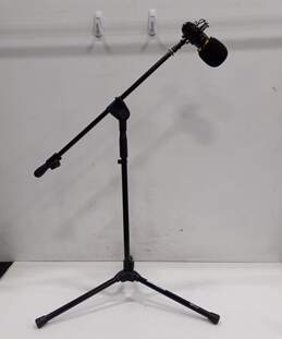Floureon BM-800 Condenser Microphone with Samson MK10 Lightweight Boom Stand