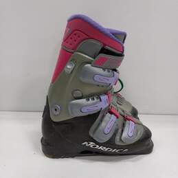 Womens Vertech 65 Gray Ratchet Buckle Round Toe Ankle Ski Boots Size 270 mm alternative image