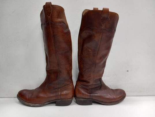 Frye Leather Riding Boots  Womens sz: 9B image number 4