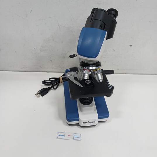 AmScope Microscope Input: AC85-240V 50-60Hz LED: 1W image number 1