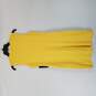 New York & Company Women Yellow Dress S image number 2