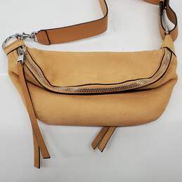 Rebecca Minkoff Tan Pebble Leather Belt Bag AUTHENTICATED