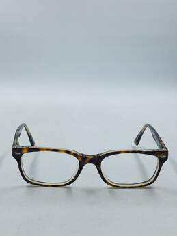 Ray-Ban Tortoise Square Eyeglasses alternative image